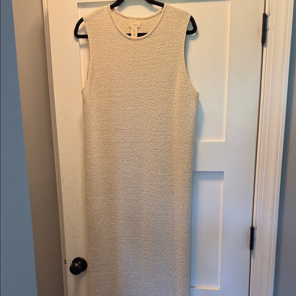 H&M Cream Sleeveless Maxi Dress - Picture 8 of 10